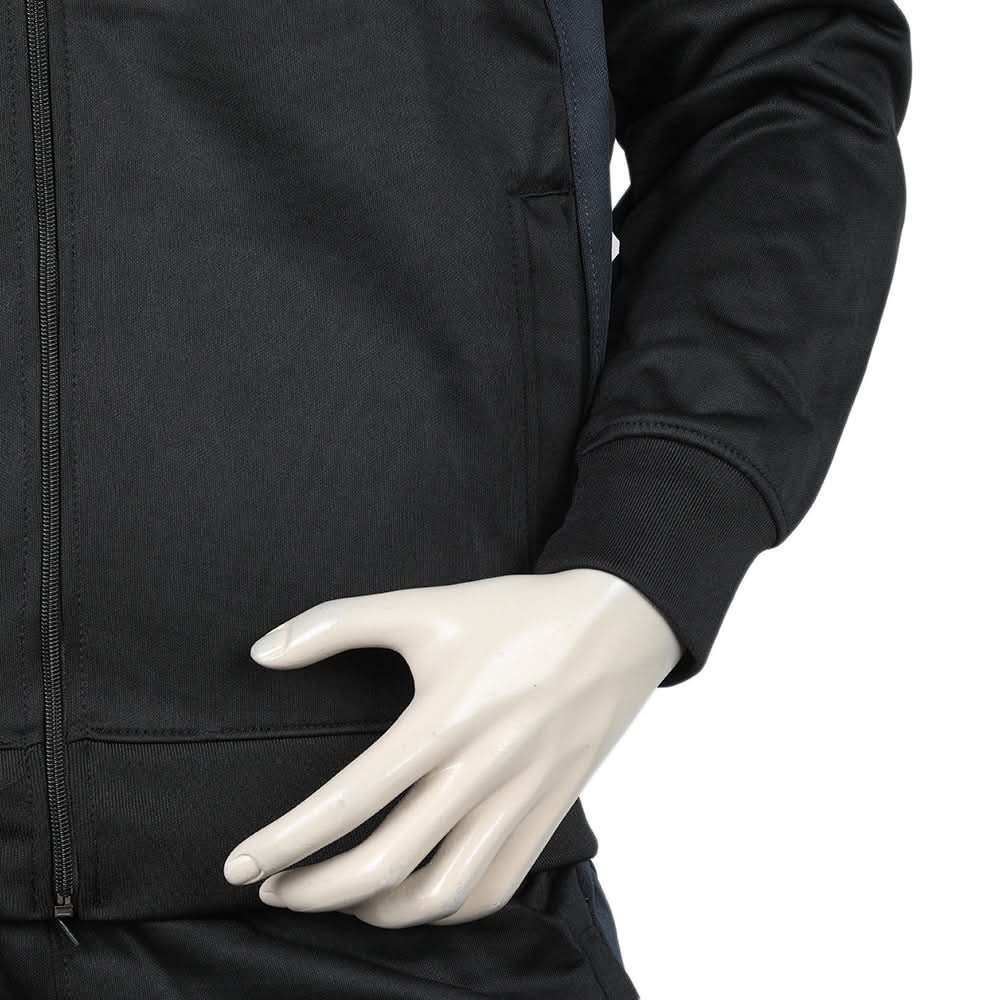 Men's Full Sleeves Fleece Zipper Track Suit - Black, Men's Track Suits, Chase Value, Chase Value