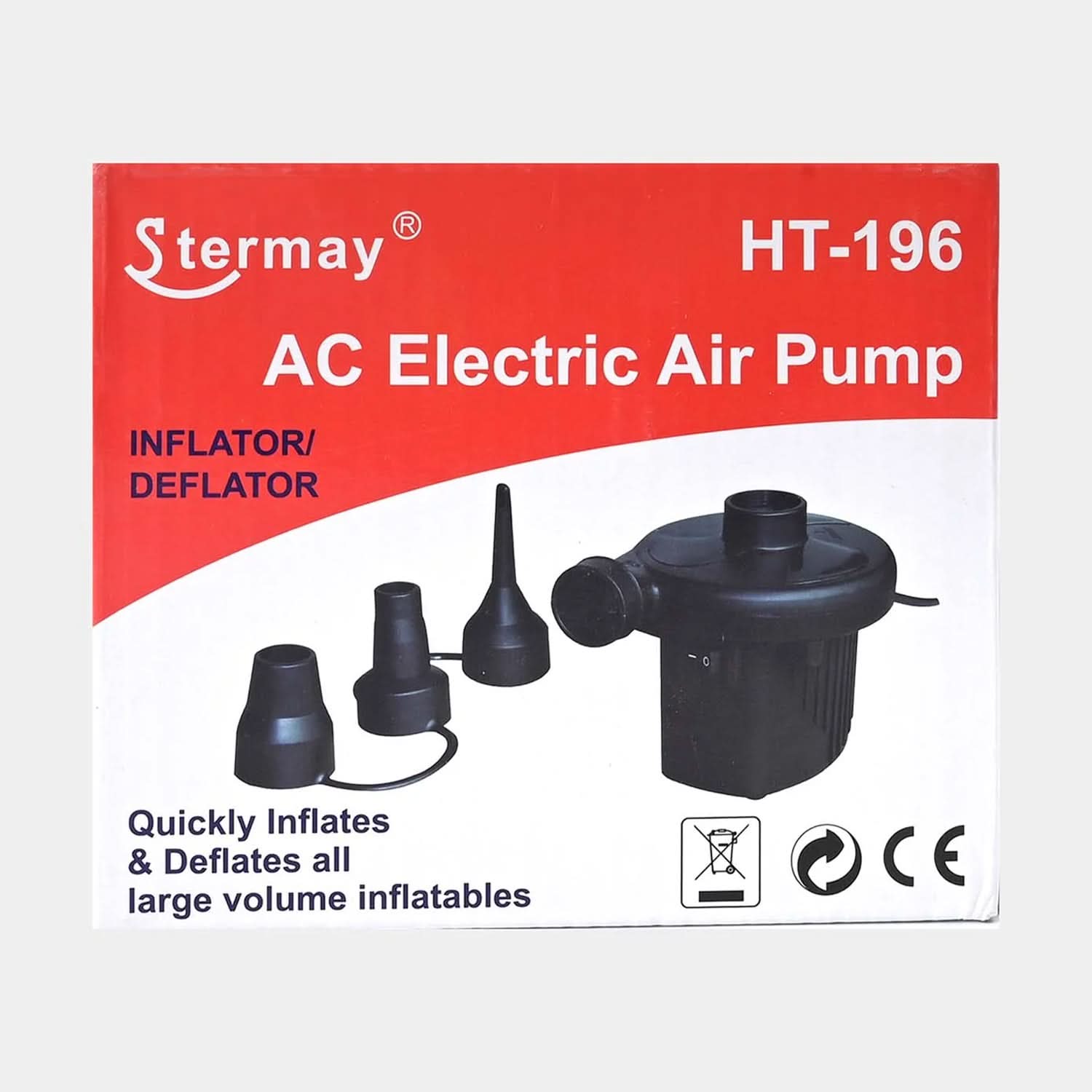 Electric Air Pump Ht-196 - Black, Swimming, Chase Value, Chase Value