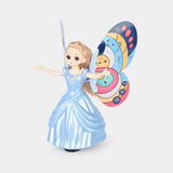 Battery Operated  Princess With Light & Music - Blue, Dolls & House, Chase Value, Chase Value