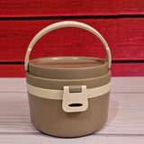 Stainless Steel Clevity Lunch Box - Brown, Tiffin Boxes & Bottles, Chase Value, Chase Value