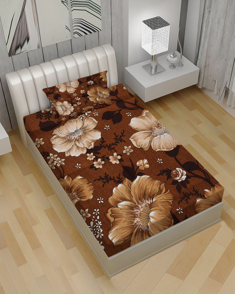 Fantasy Single Bedsheet 60x90, Single Size Bed Sheet, Chase Value, Chase Value