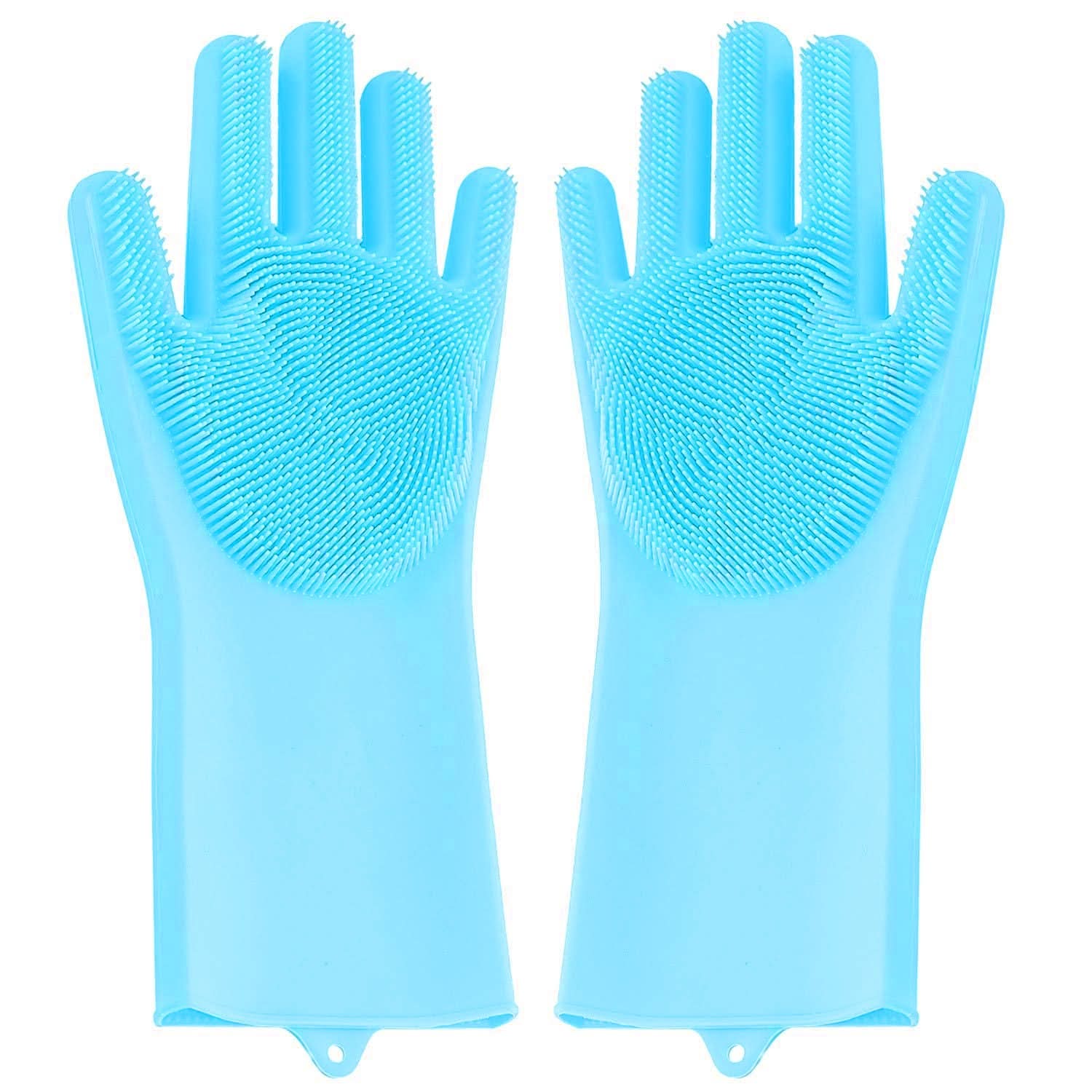 Silicon Dish Washing Gloves, Kitchen Tools & Accessories, Chase Value, Chase Value