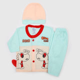 Newborn Boys Full Sleeves Suit - Cyan, Newborn Boys Sets & Suits, Chase Value, Chase Value
