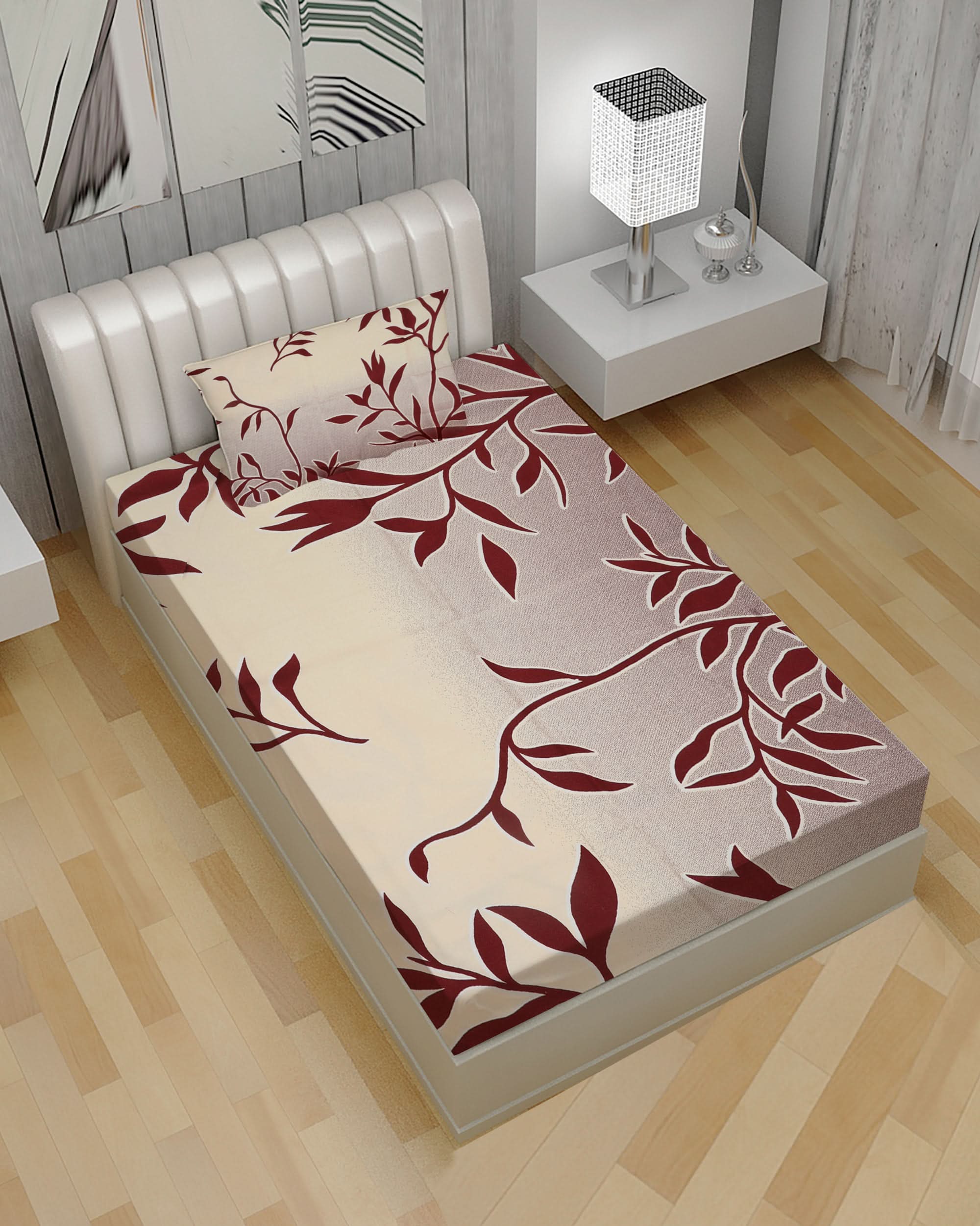 Fantasy Single Bedsheet 60x90, Single Size Bed Sheet, Chase Value, Chase Value