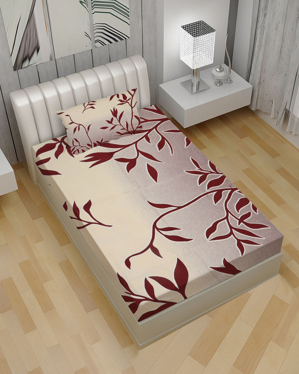 Fantasy Single Bedsheet 60x90, Single Size Bed Sheet, Chase Value, Chase Value