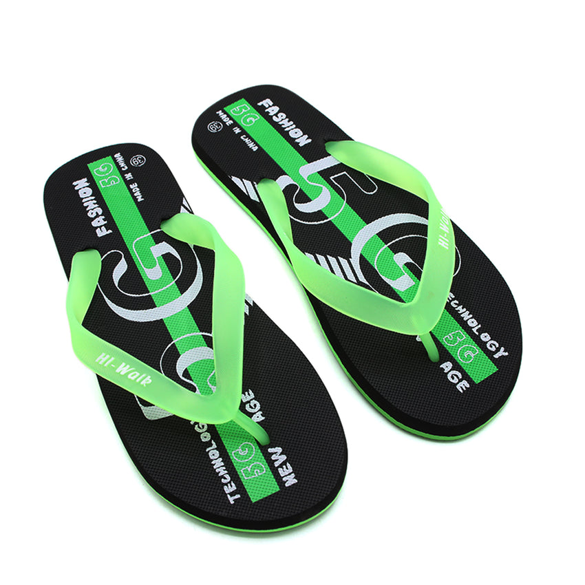 Men's Flip Flop Slipper - Green