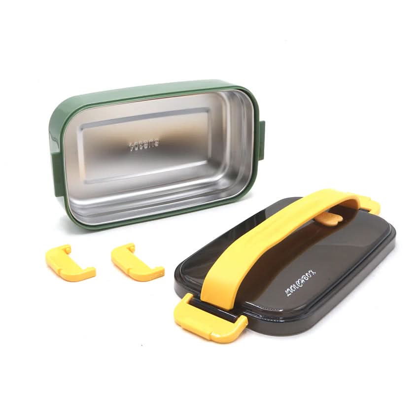 Lunch Box with Spoon & Chopsticks – One-Compartment Meal Box for Daily Use, Tiffin Boxes & Bottles, Chase Value, Chase Value