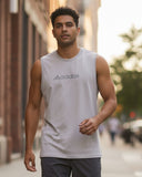 Men's SW Sando T-Shirt with Logo – Sleeveless Cotton Tee, Men's T-Shirts & Polos, Chase Value, Chase Value