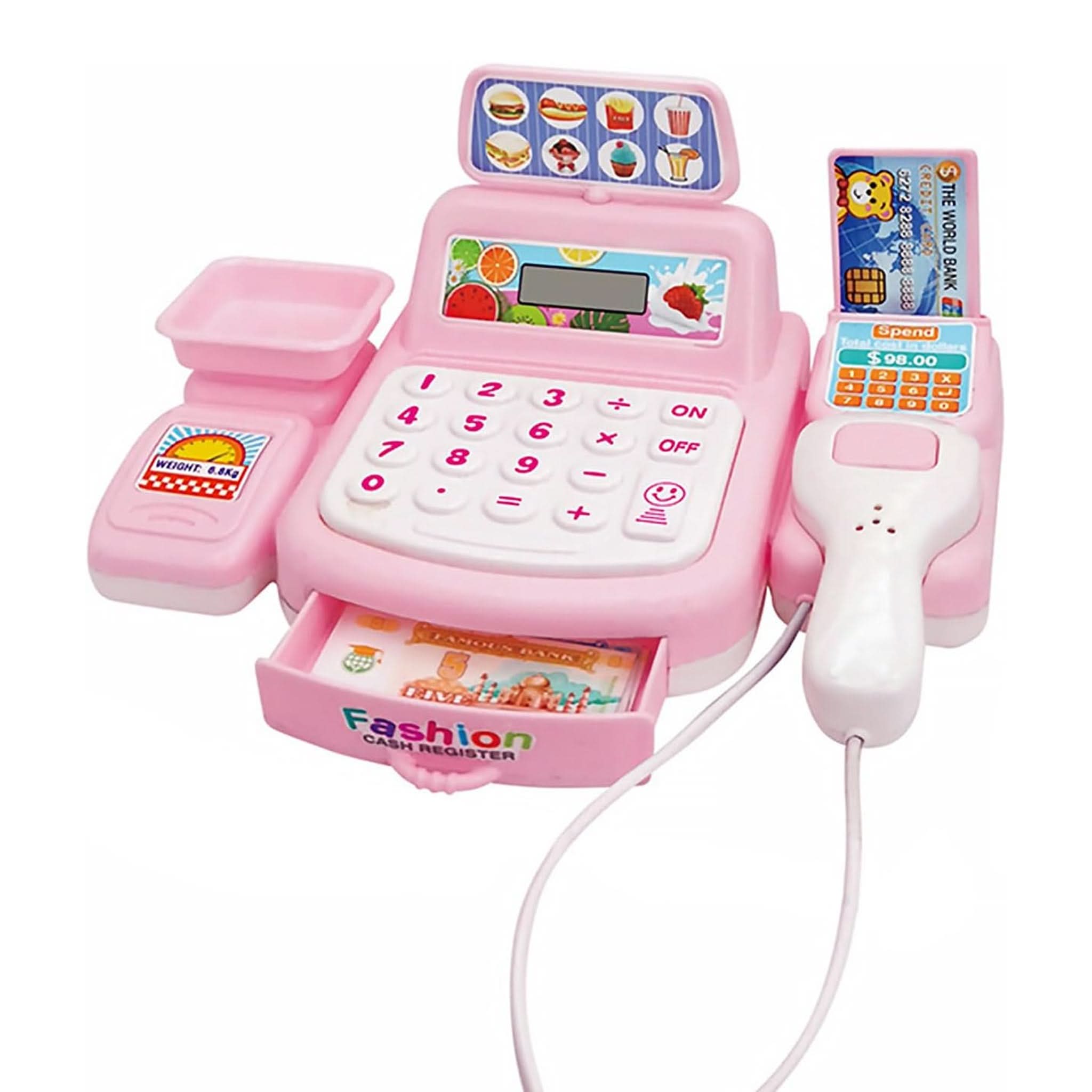 Mini Cash Register Toy Set for Kids – Supermarket Role Play Fun, Educational Toys, Chase Value, Chase Value