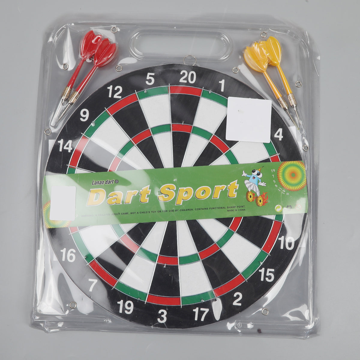 12" Dart Board With 4 Darts Game Set, Sports, Chase Value, Chase Value