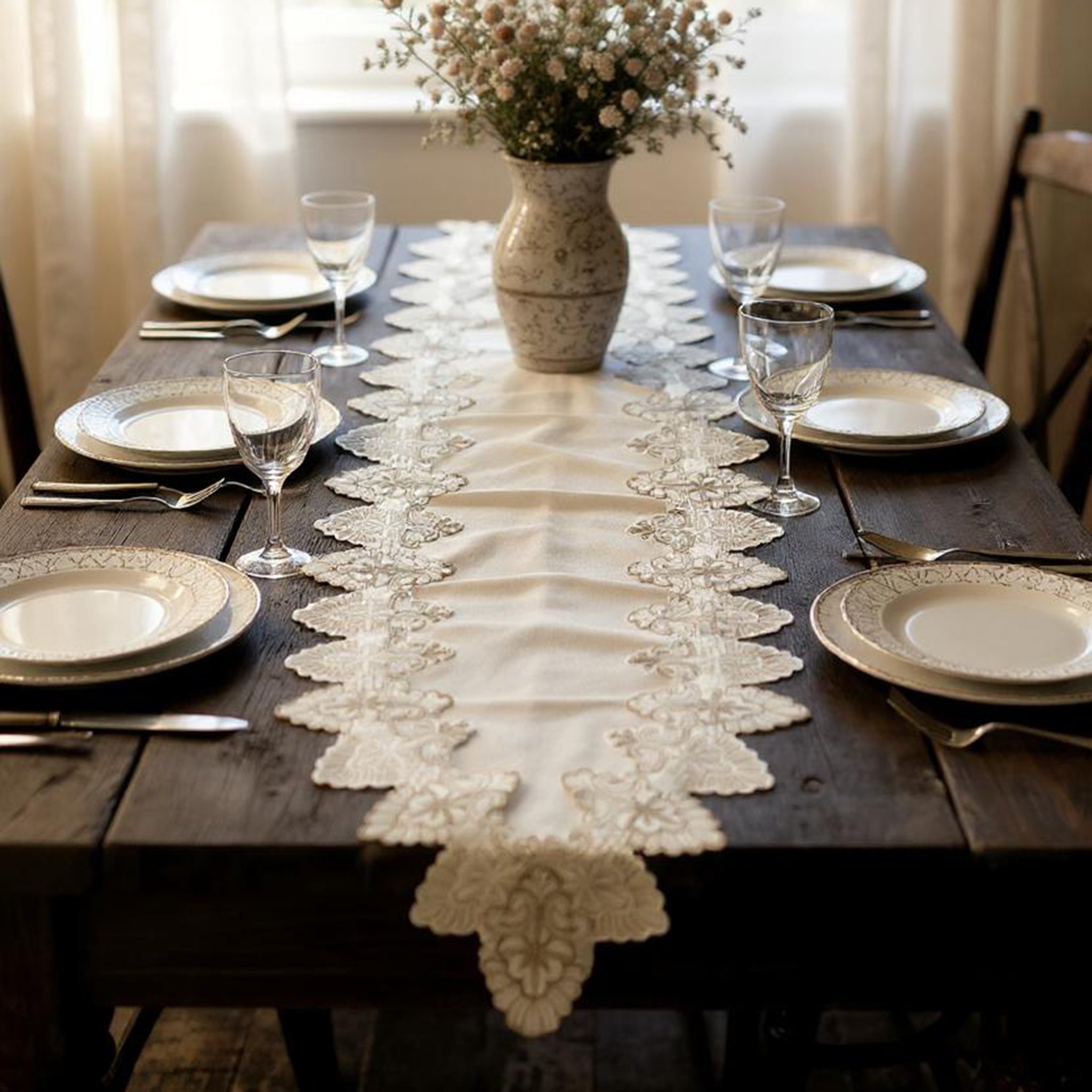 Table Runner 3 Pcs - Multi Color, Table Mat & Cover, Chase Value, Chase Value