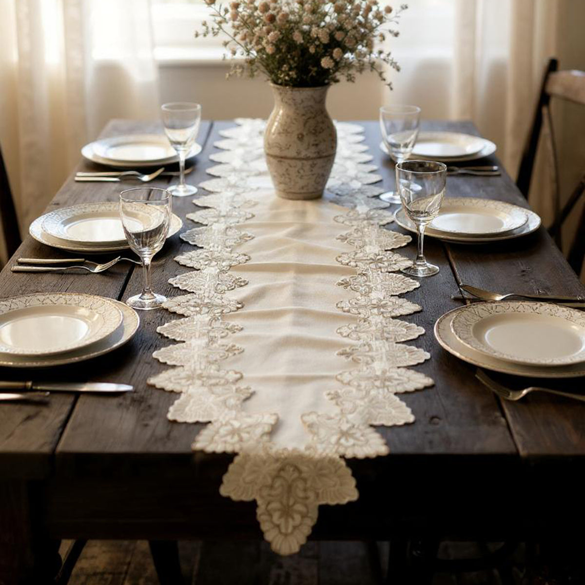 Table Runner 3 Pcs - Multi Color, Table Mat & Cover, Chase Value, Chase Value