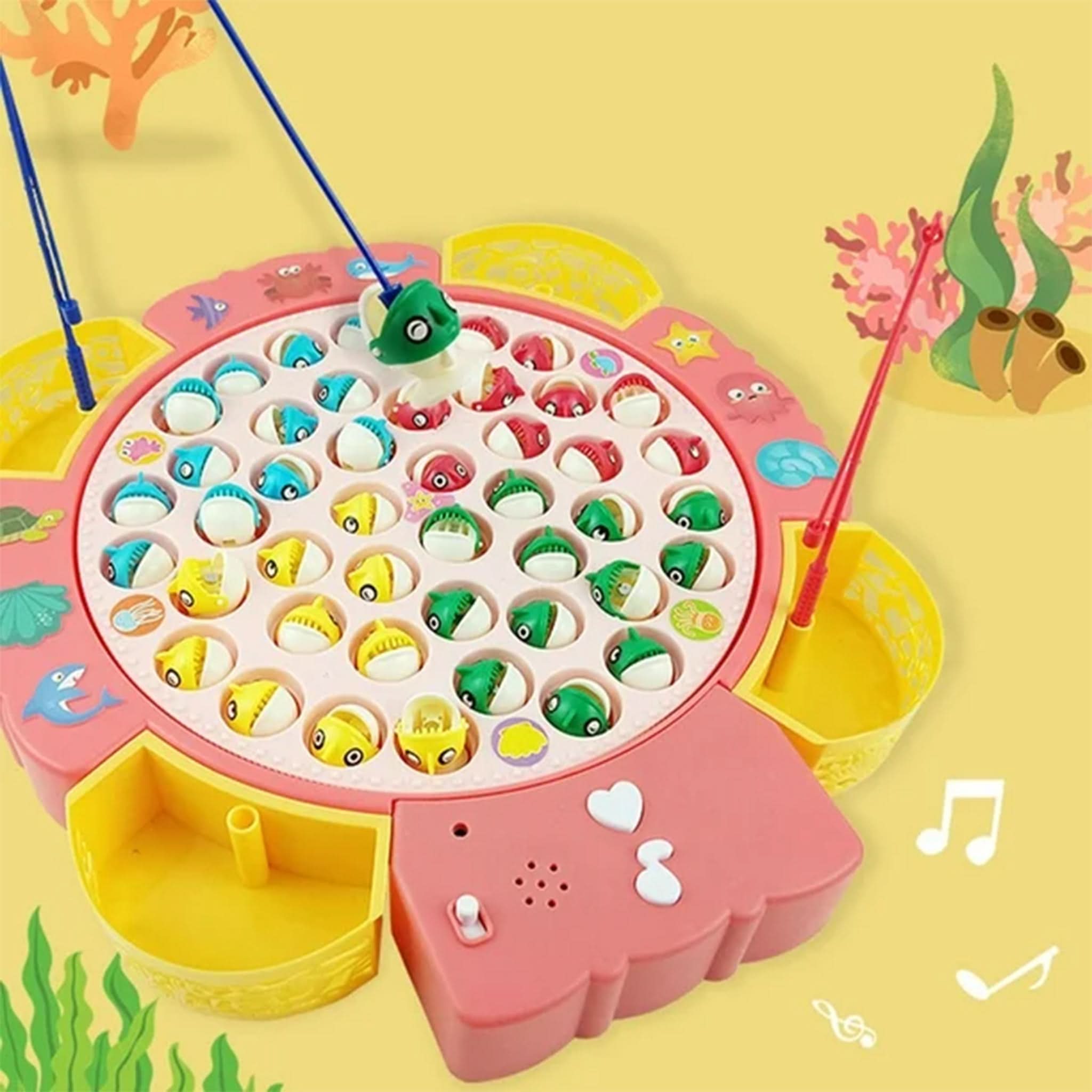 Battery Operated Fishing Game 8130 St-11 - Multi Color, Remote Control, Chase Value, Chase Value
