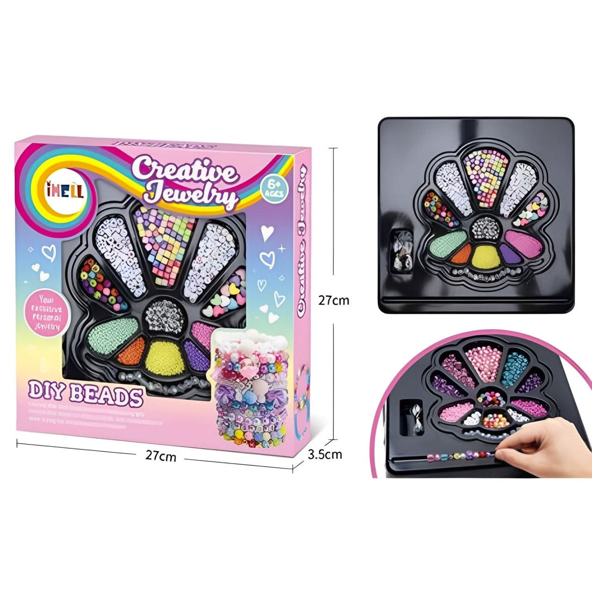 Bead Set - Multi Color, Kids Cosmetic & Kitchen Sets, Chase Value, Chase Value
