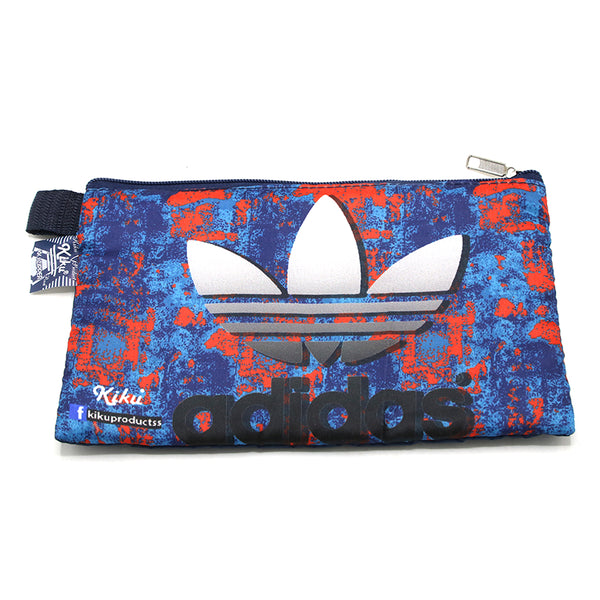 Pencil Pouch One Zipper - Navy Blue