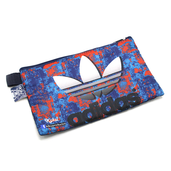 Pencil Pouch One Zipper - Navy Blue