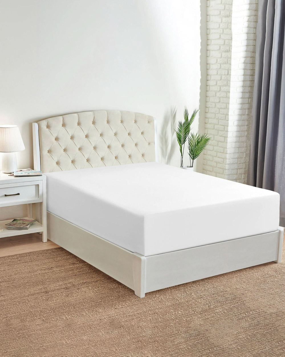 Single Bed Fitted Sheet Jersey 100×200, Single Size Bed Sheet, Chase Value, Chase Value