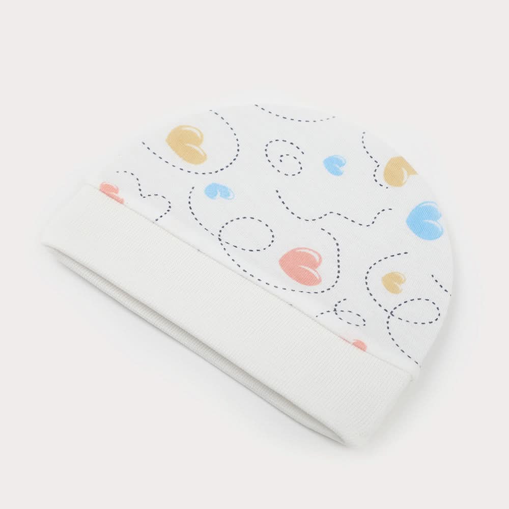 Valuable Baby Cap - Off White, Newborn Caps, Shoes & Socks, Chase Value, Chase Value