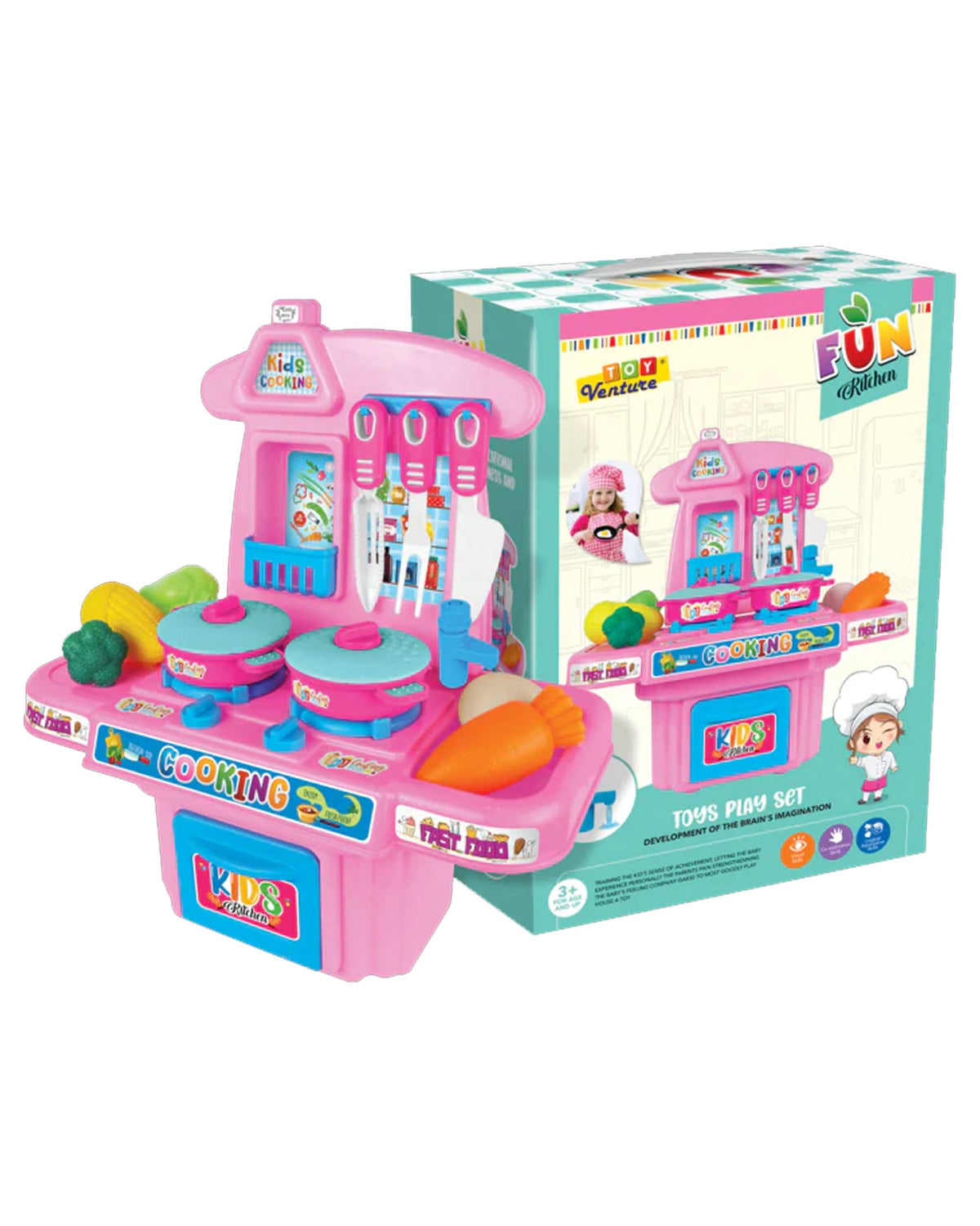 Kitchen Set, Kids Cosmetic & Kitchen Sets, Chase Value, Chase Value