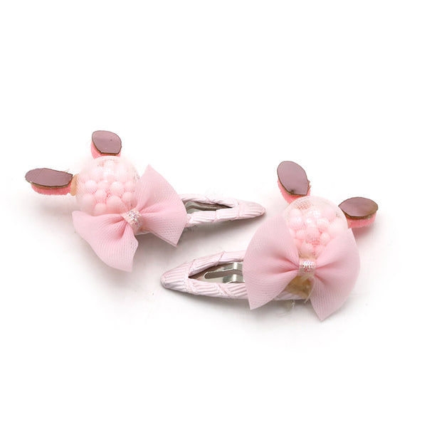 Girls Hair Pins 2 Pcs - Pink