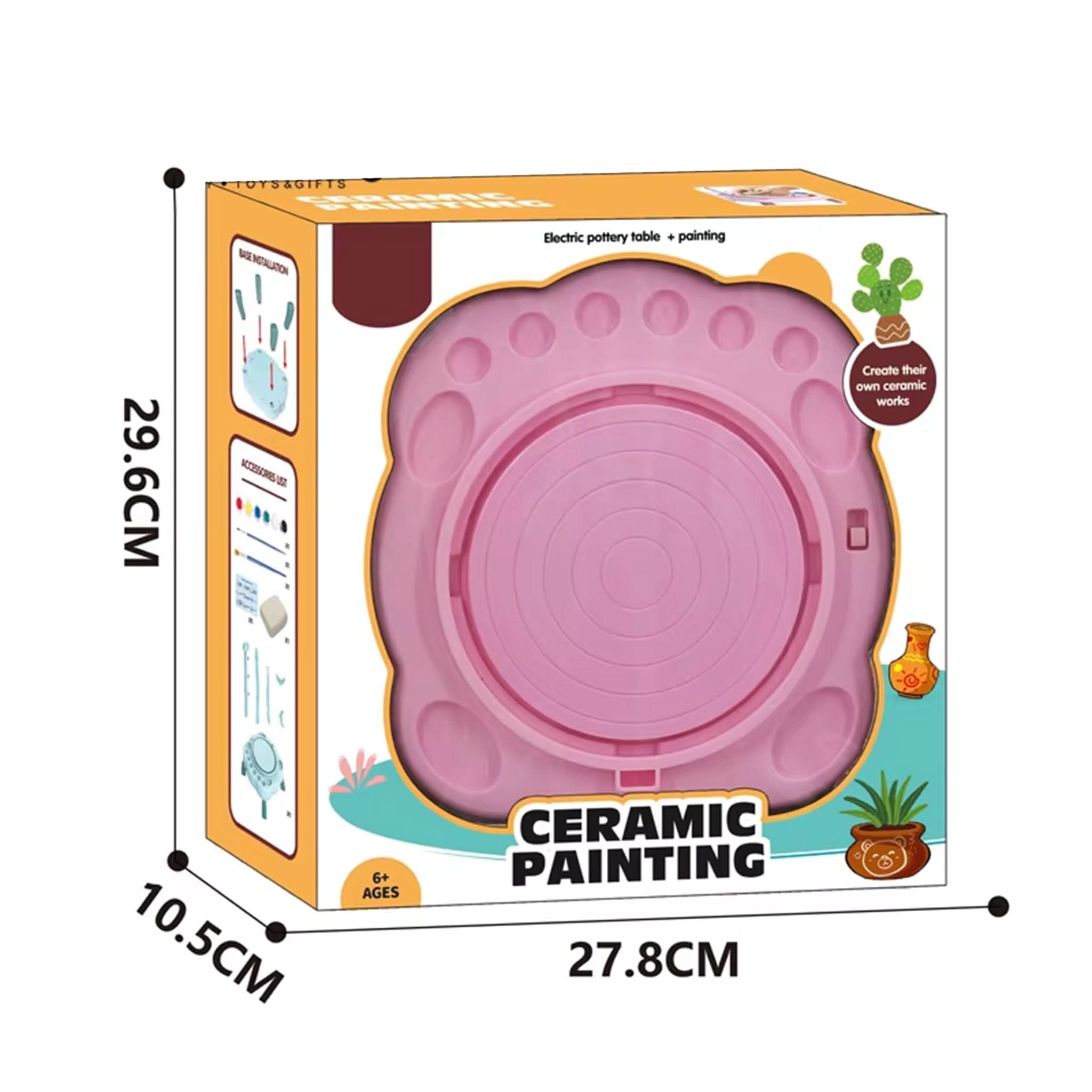 Battery Operated Ceramic Machine, Educational Toys, Chase Value, Chase Value