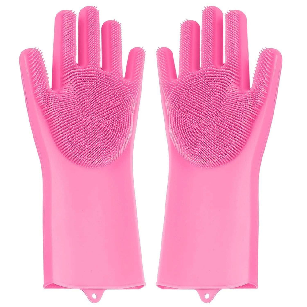 Silicon Dish Washing Gloves, Kitchen Tools & Accessories, Chase Value, Chase Value