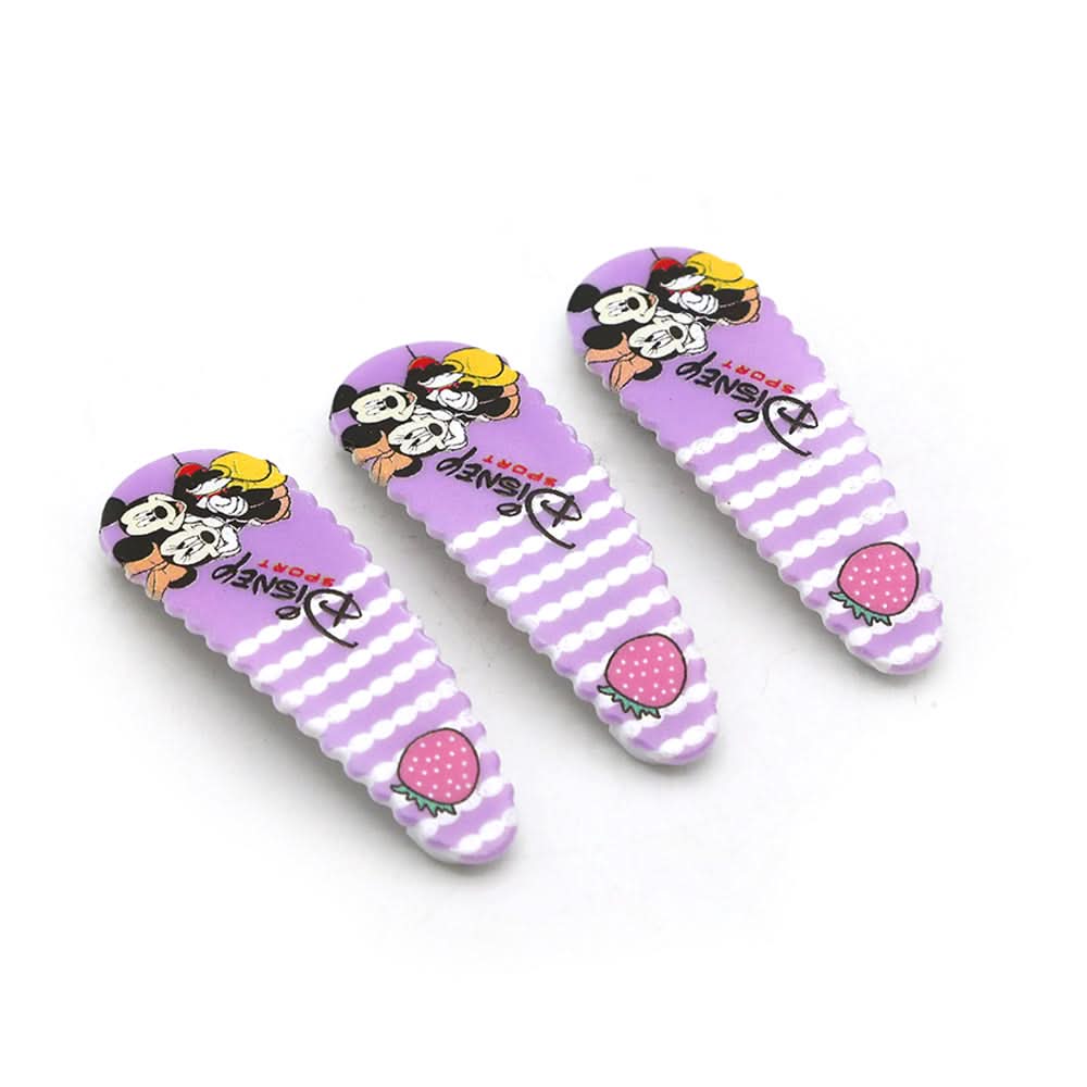 Mini Tic Tac Hair pin - Purple, Girls Hair Accessories, Chase Value, Chase Value