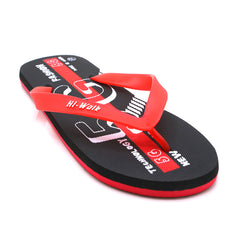 Men's Flip Flop Slipper - Red