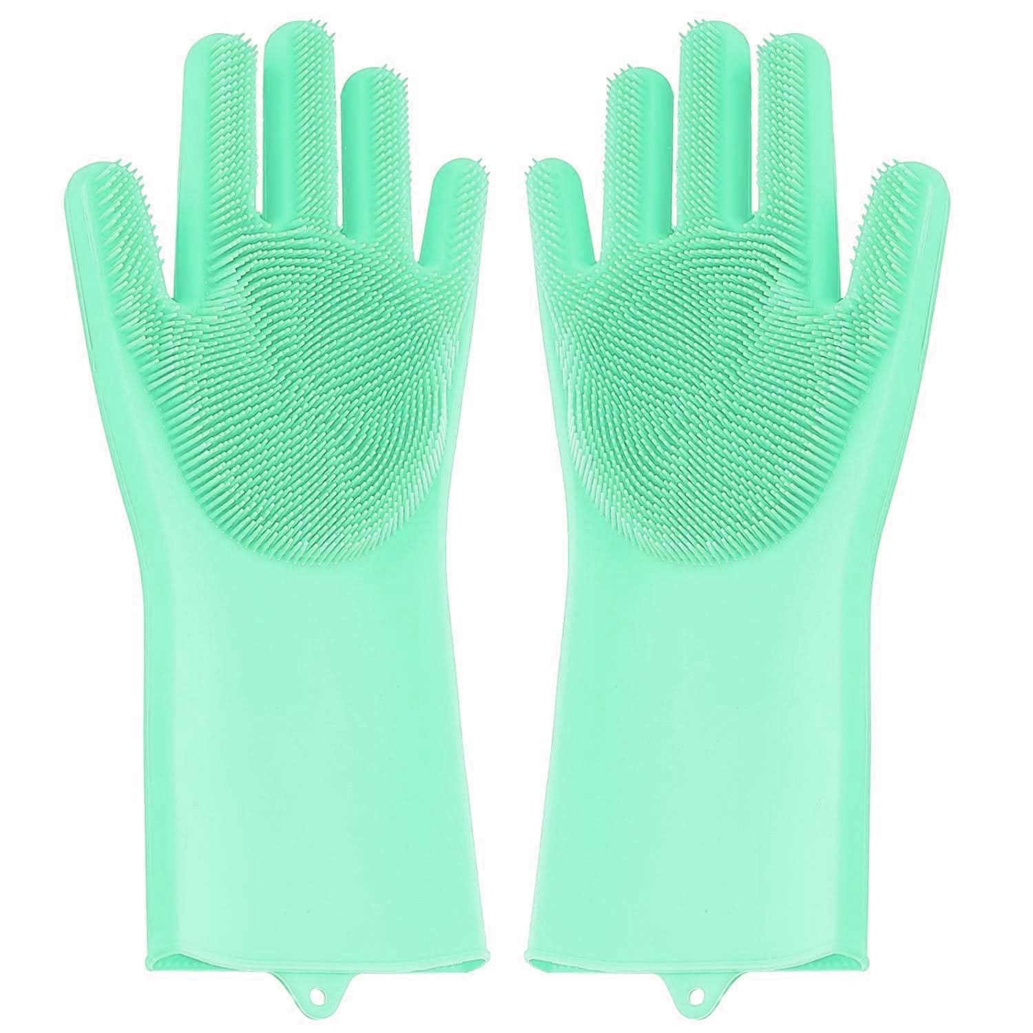 Silicon Dish Washing Gloves, Kitchen Tools & Accessories, Chase Value, Chase Value