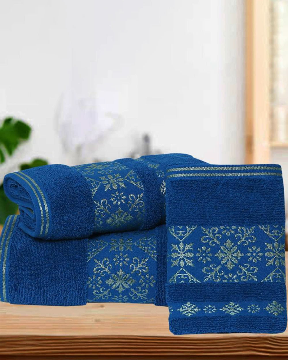 Towel Set 3 Pcs, Bath Towels, Chase Value, Chase Value