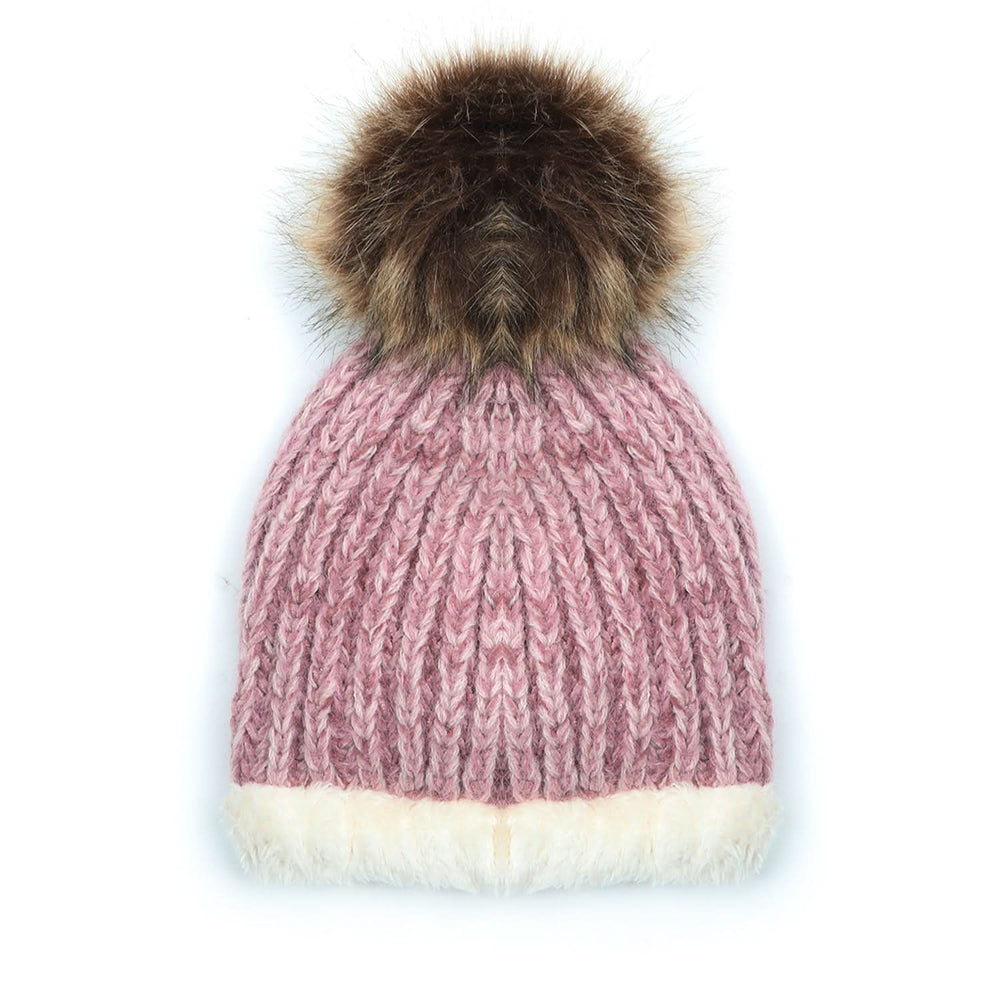 Women's Woolen Cap - Tea Pink, Women's Cap & Other Accessories, Chase Value, Chase Value