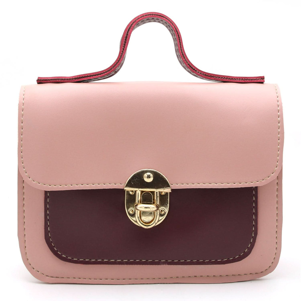 Women's Shoulder Bag - Tea Pink, Women Bags, Chase Value, Chase Value
