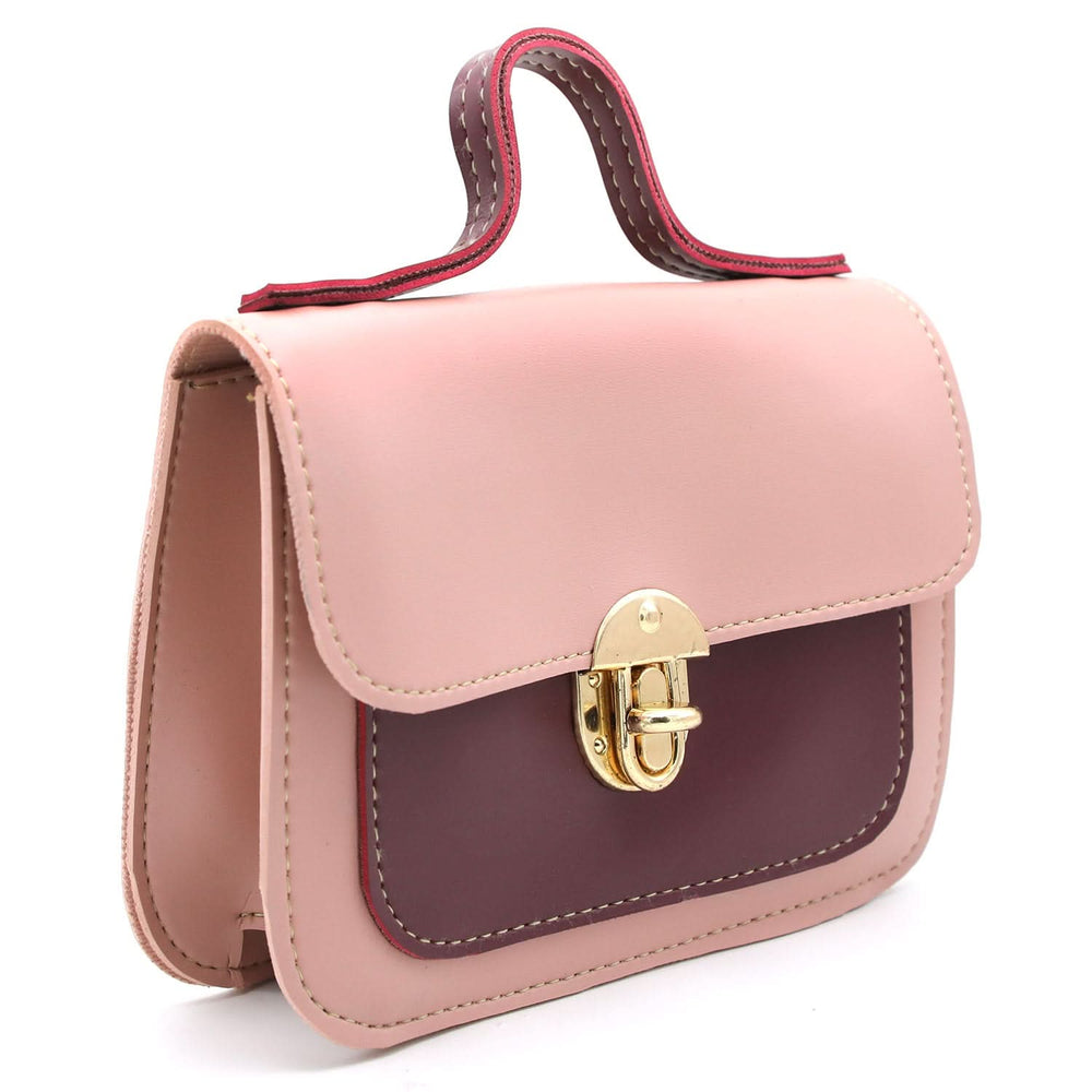 Women's Shoulder Bag - Tea Pink, Women Bags, Chase Value, Chase Value