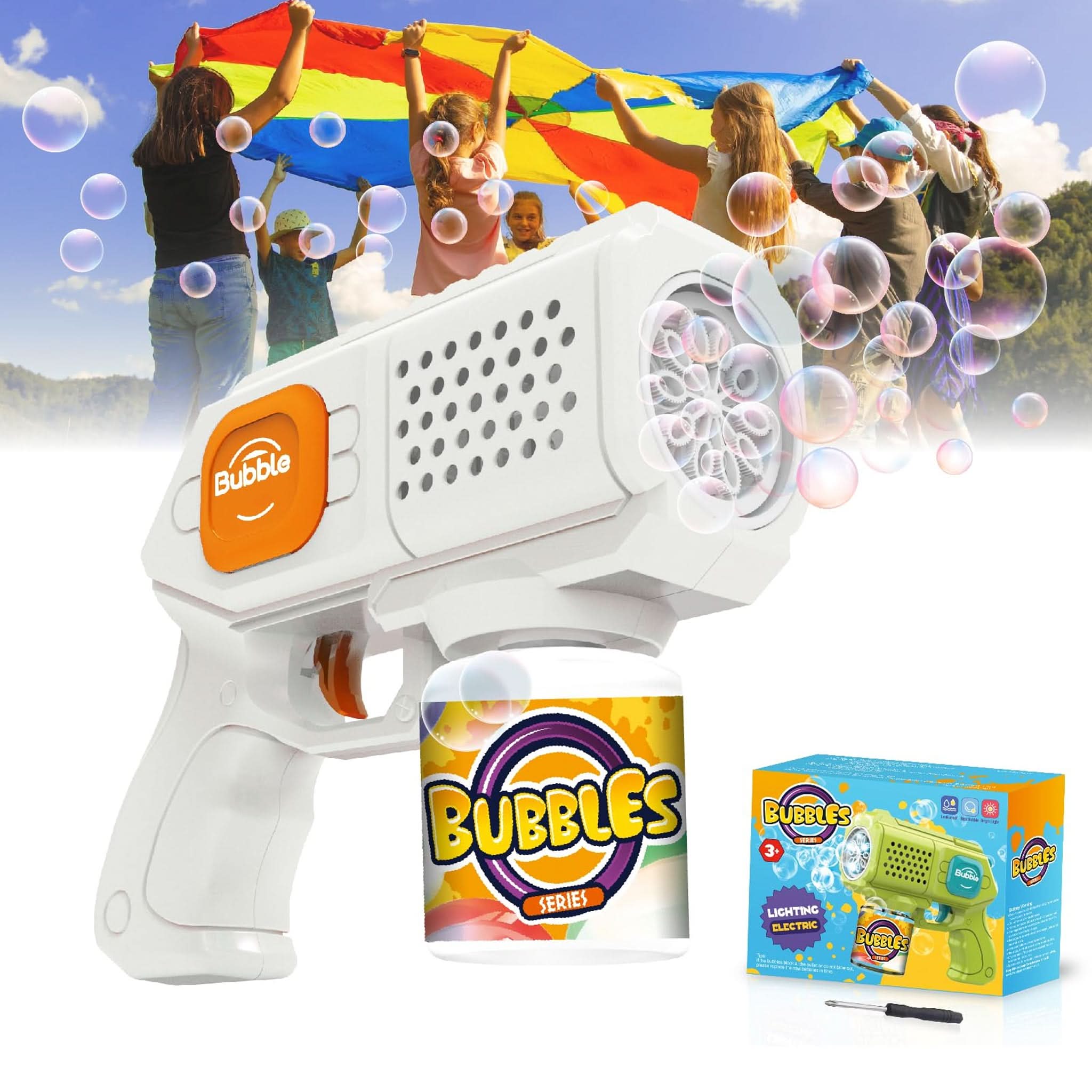 Bubble Blaster Gun Toy for Kids, Weapon Toys, Chase Value, Chase Value