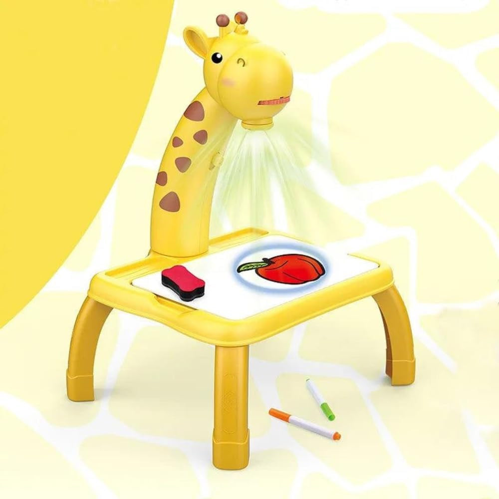 Garife Projector Table - Yellow, Chair & Table, Chase Value, Chase Value