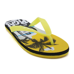 Men's Flip Flop Slipper - Yellow