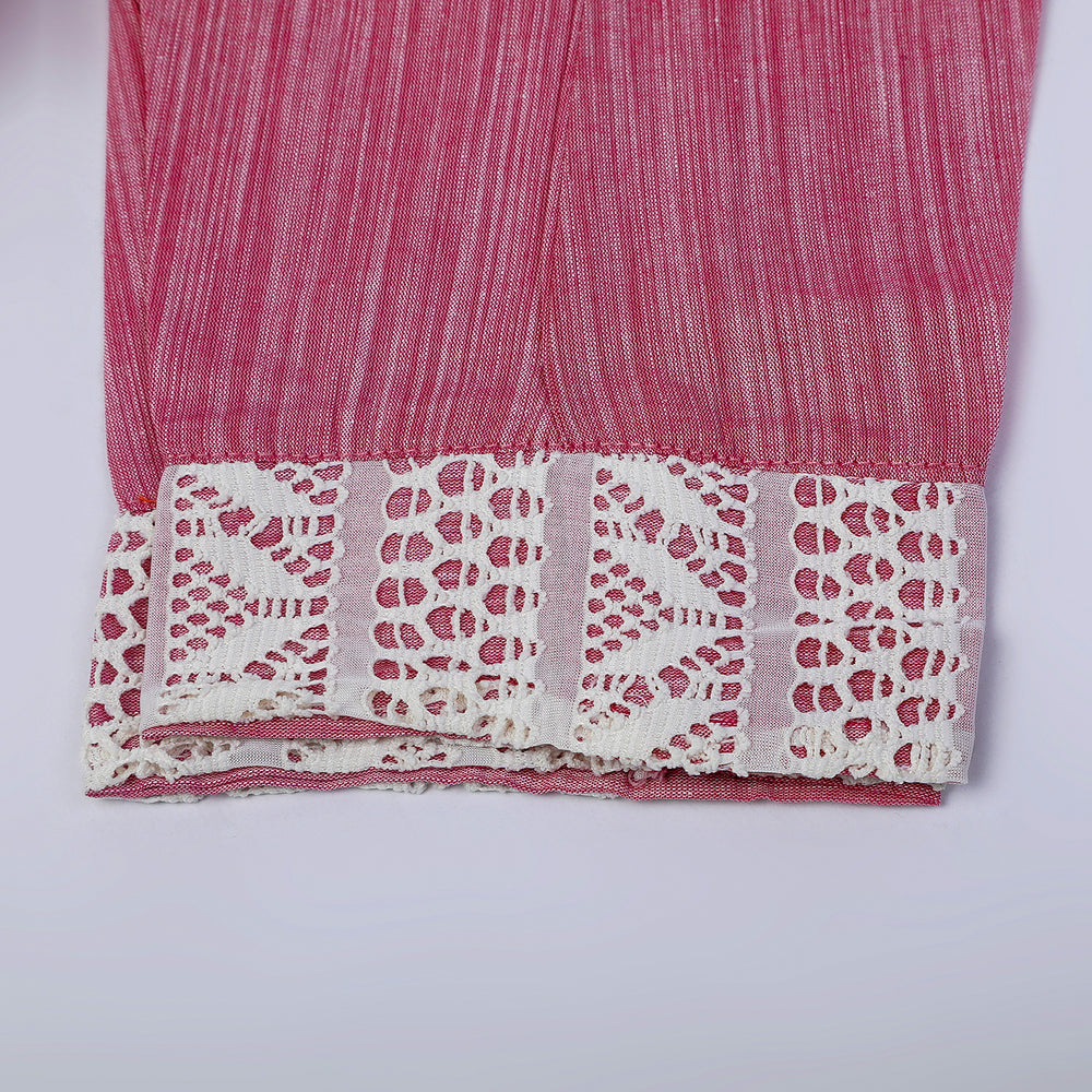 Girls 2Pcs Shalwar Suit - Pink, Girls Shalwar Kameez, Chase Value, Chase Value