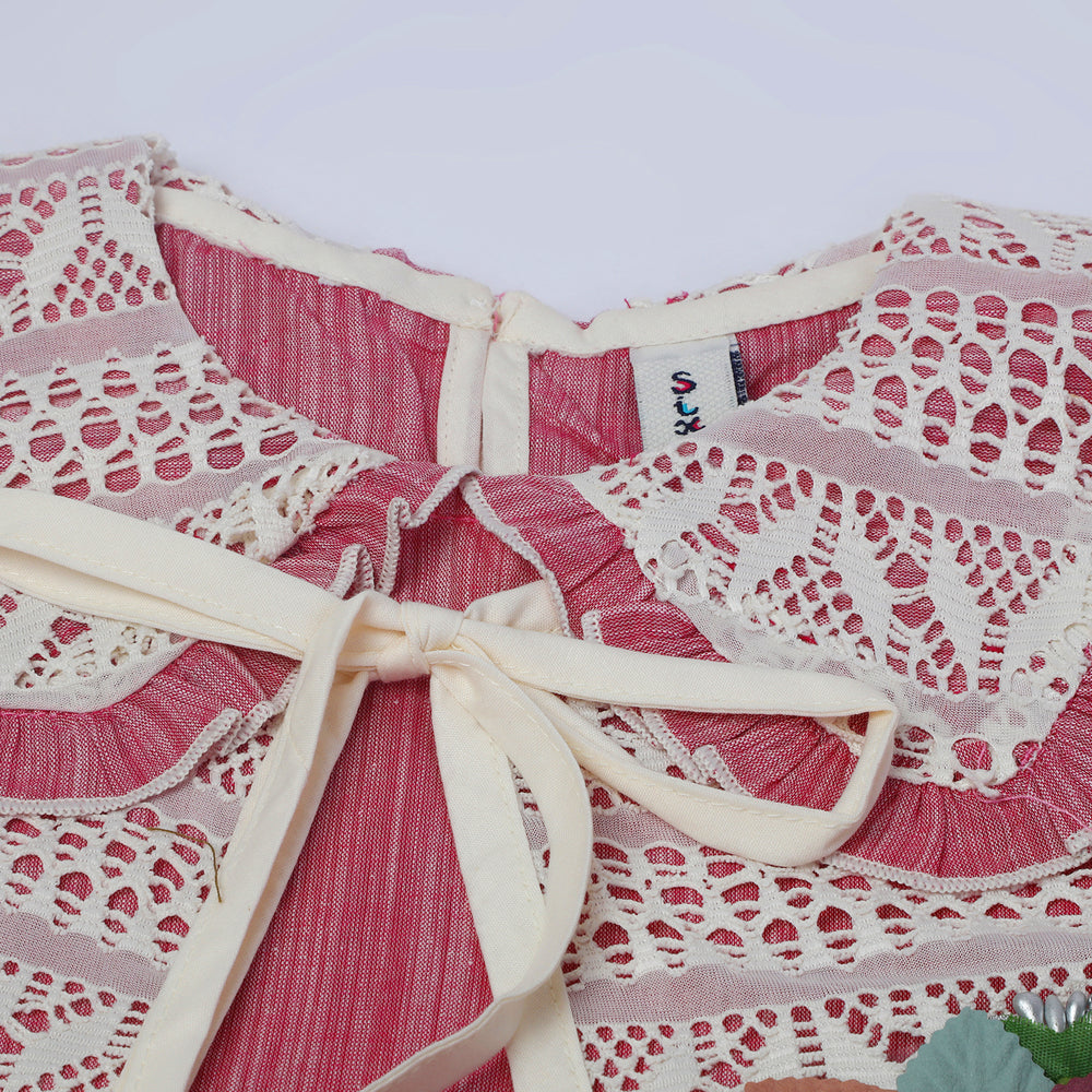 Girls 2Pcs Shalwar Suit - Pink, Girls Shalwar Kameez, Chase Value, Chase Value