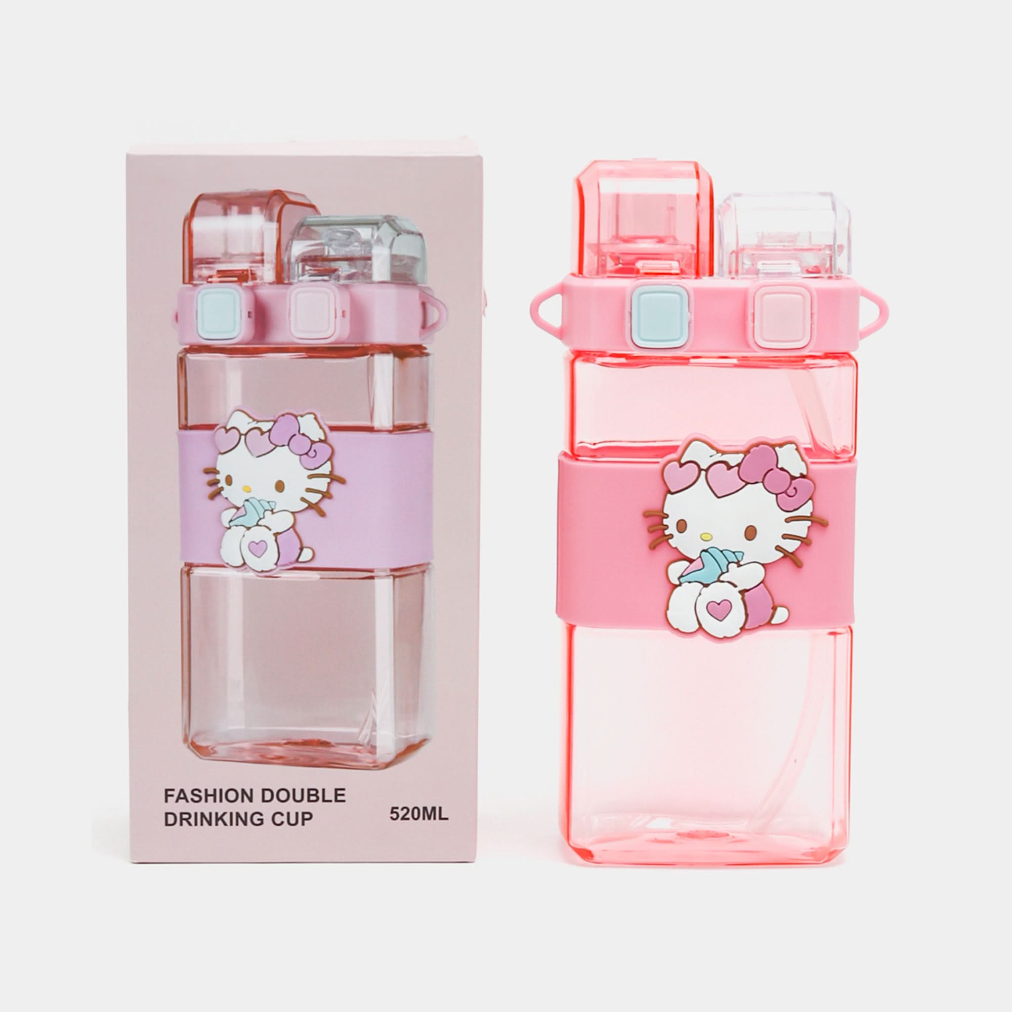 Double Mouth Kids Water Bottle – Easy-Sip Bottle with Dual Opening, Water Bottle, Chase Value, Chase Value