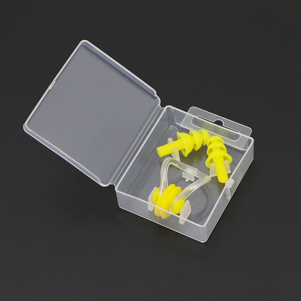 Swimming Ear And Nose Plug Set - Yellow, Swimming, Chase Value, Chase Value