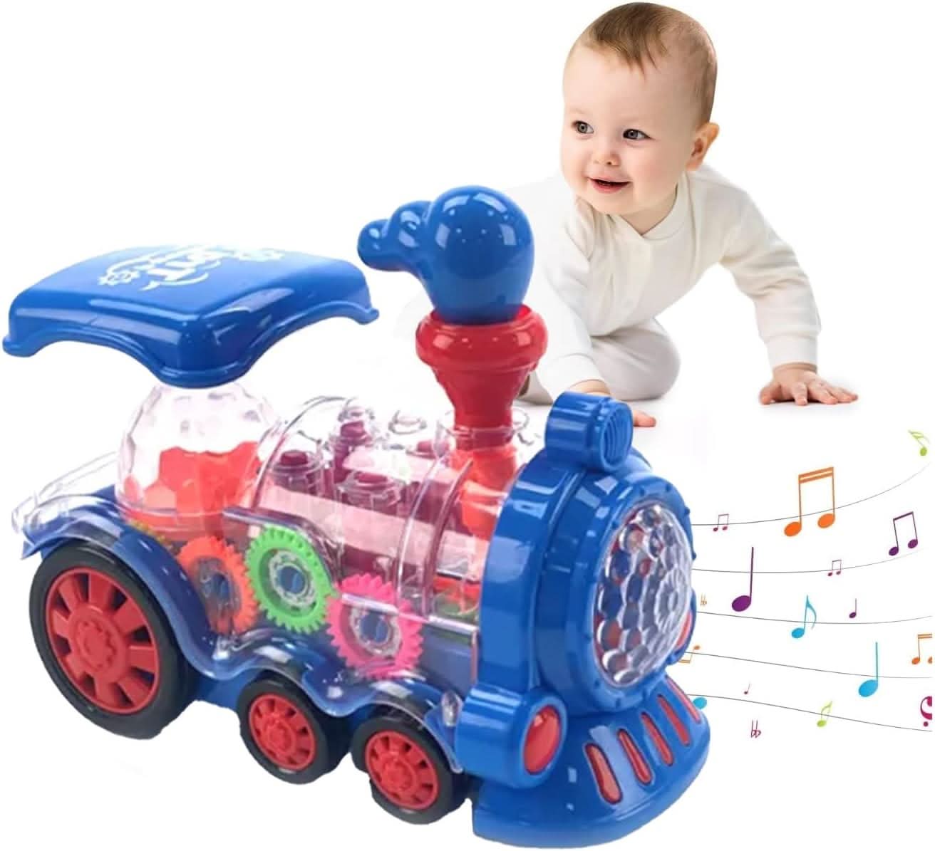 Battery Operated Gear Train, Die-cast Model Car, Chase Value, Chase Value