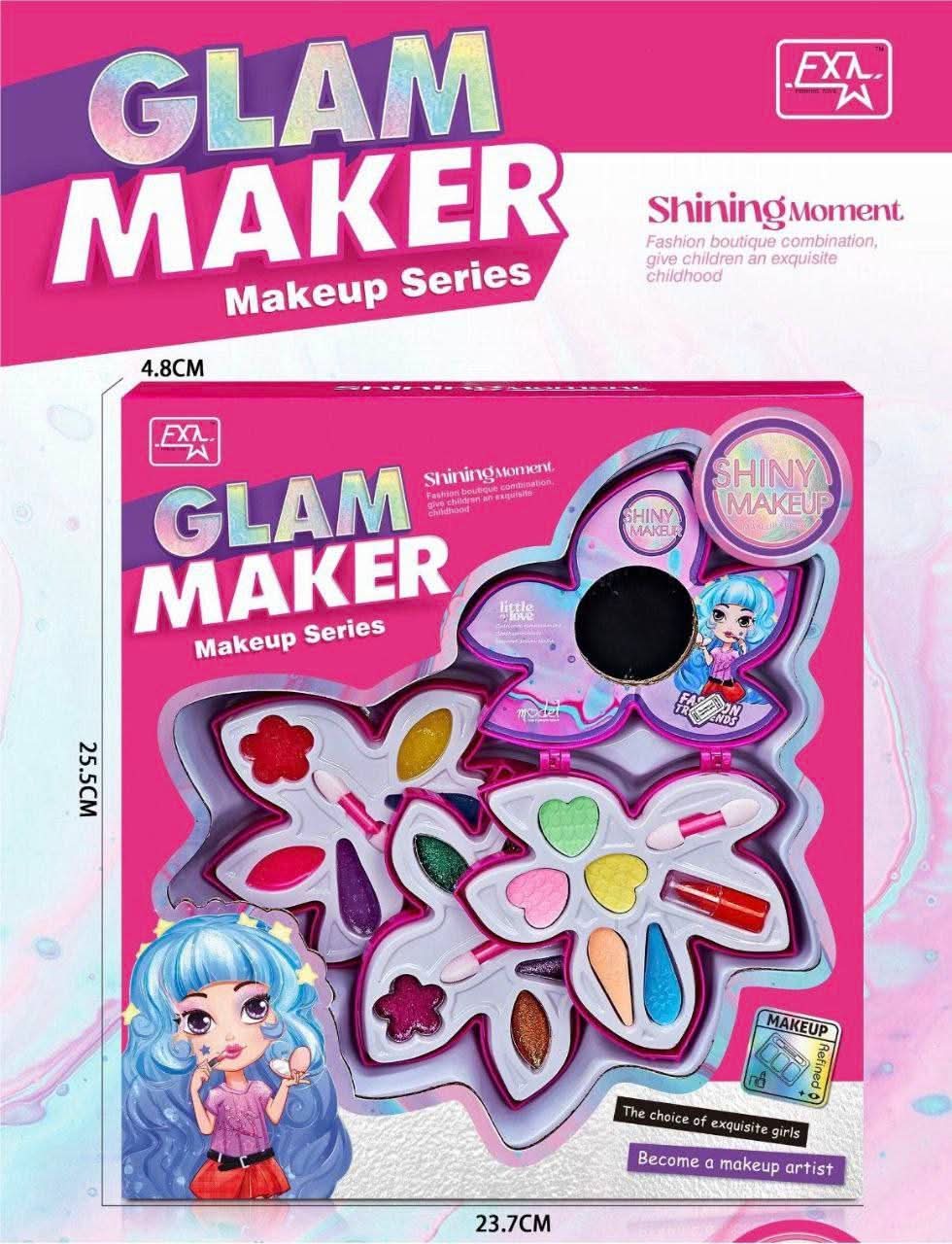 Barbie - 3 layers Flower Make-up set for Girls, Kids Cosmetic & Kitchen Sets, Chase Value, Chase Value