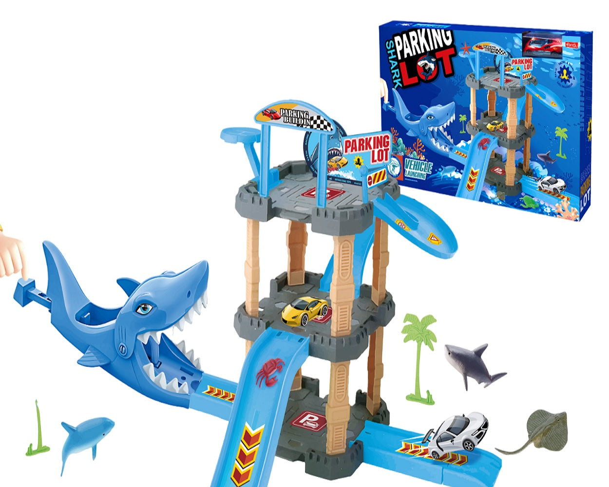 Parking Lot Playset, Die-cast Model Car, Chase Value, Chase Value