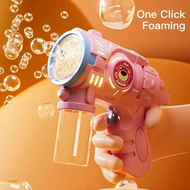 B/O Bubble Gun with Light, Weapon Toys, Chase Value, Chase Value