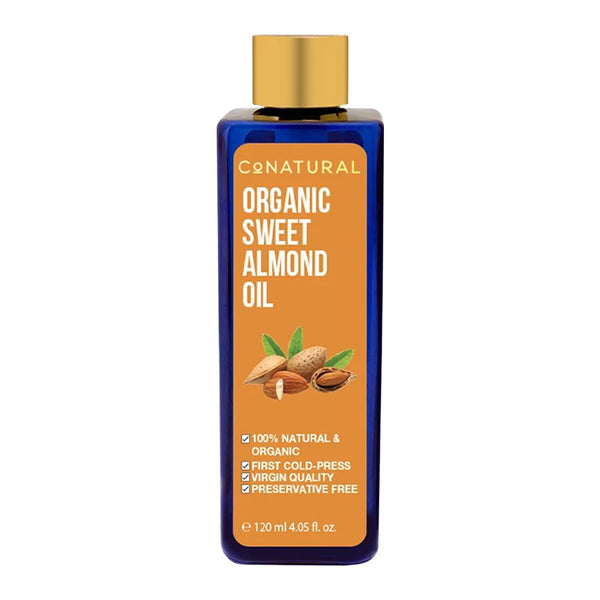 Co-Natural Organic Sweet Almond Oil  120ml, Oils & Serums, Co-Natural, Chase Value