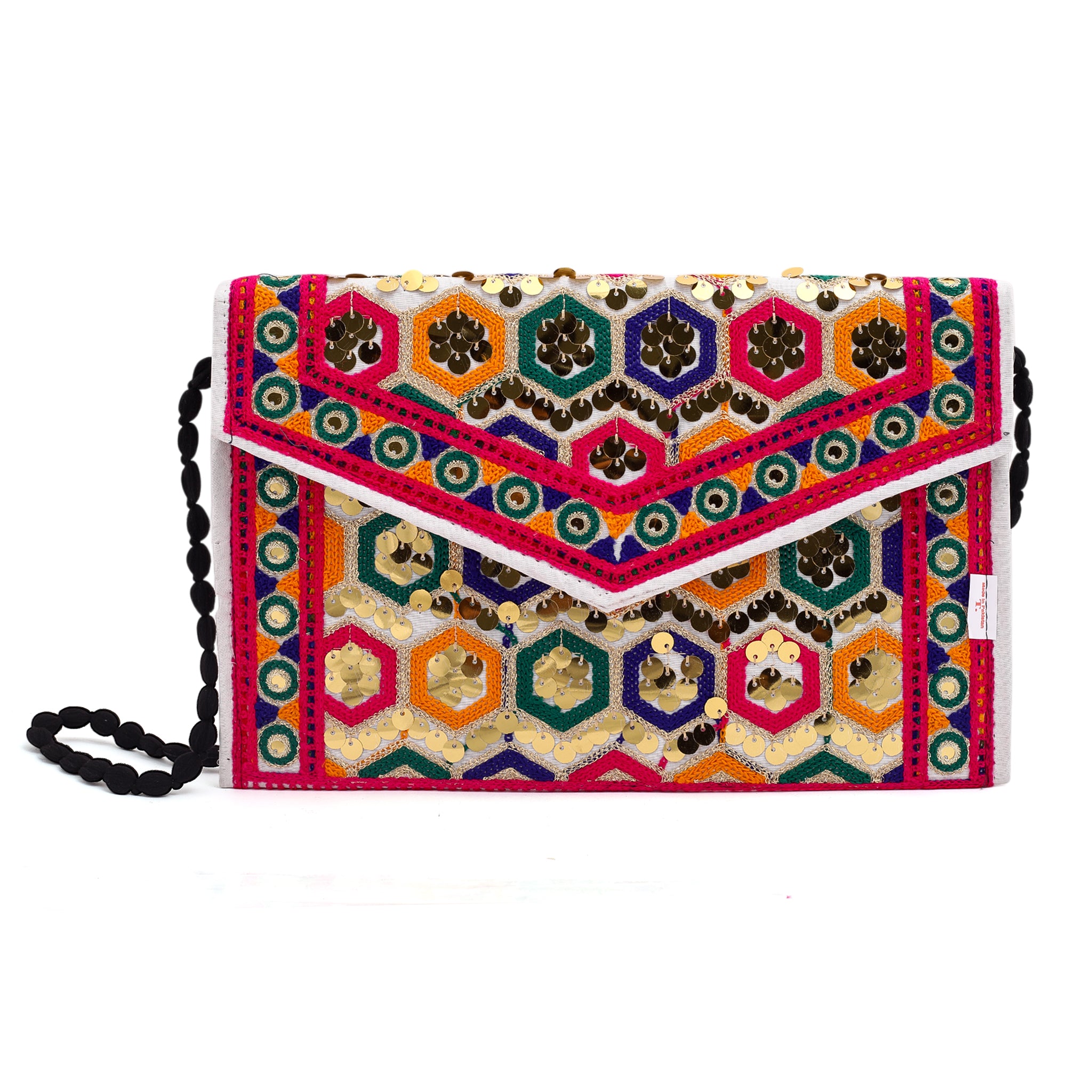 Women's Clutch Sindhi Traditional Embroidered, Women Clutches, Chase Value, Chase Value
