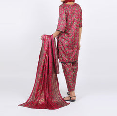 Shataj Febron Wash & Wear Unstitched Printed 3Pcs Suit - A10