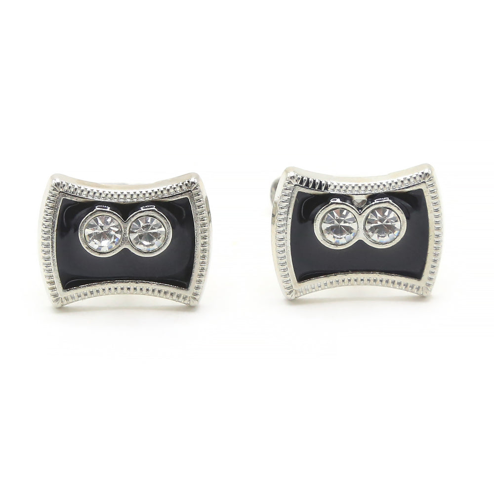 Men's Cufflink - Black, Men's Cufflinks, Chase Value, Chase Value