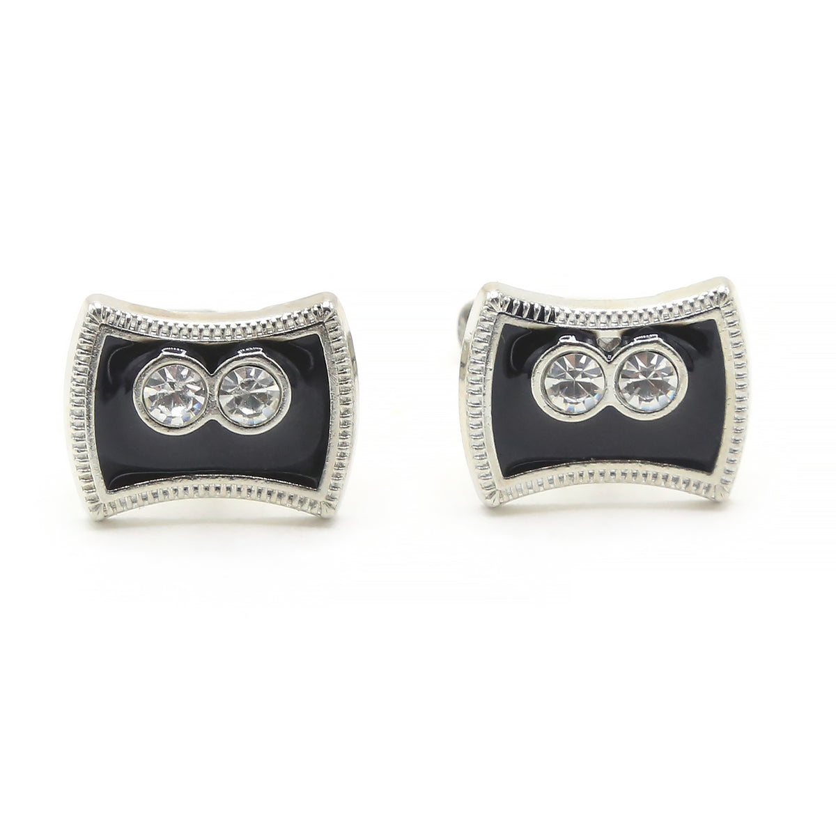 Men's Cufflink - Black, Men's Cufflinks, Chase Value, Chase Value
