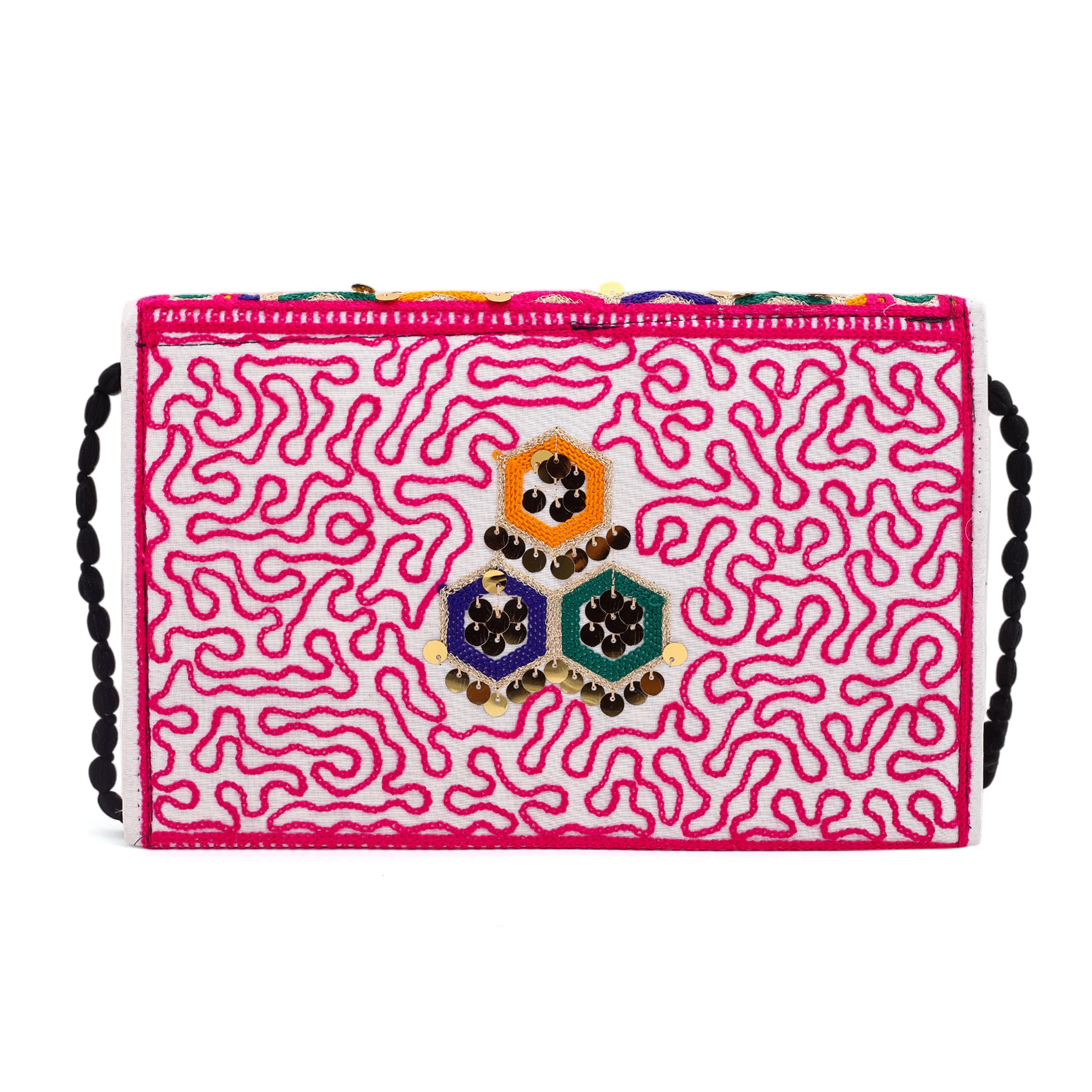 Women's Clutch Sindhi Traditional Embroidered, Women Clutches, Chase Value, Chase Value